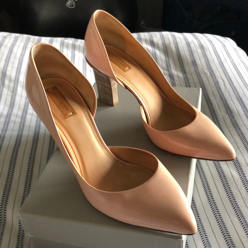 Reed Krakoff nude/pink patent leather pumps size 40